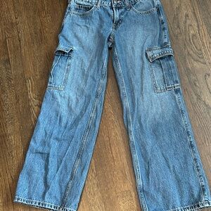 Hollister Blue Flare & Wide Leg Jeans